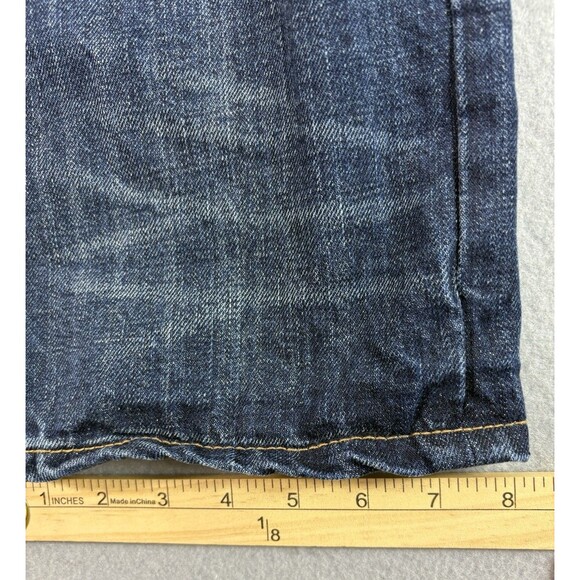 Converse Vintage Straight Jeans Mens 31x29 Blue One Star Premium Denim Tag 32x30 - Picture 7 of 15